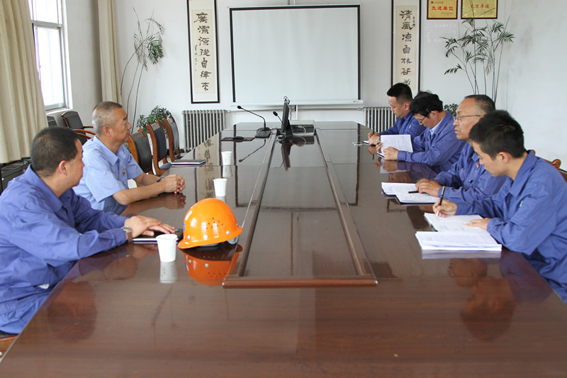 公司党委书记,董事长王瑞到铁合金厂调研_嘉峪关大友企业